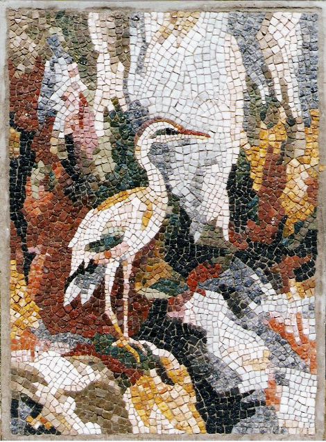 Teselas piedra natural para mosaico color Celeste agua - SeComoComprar